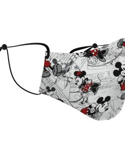 Classic Disney Mickey Mouse Face Mask With PM2.5 Filter