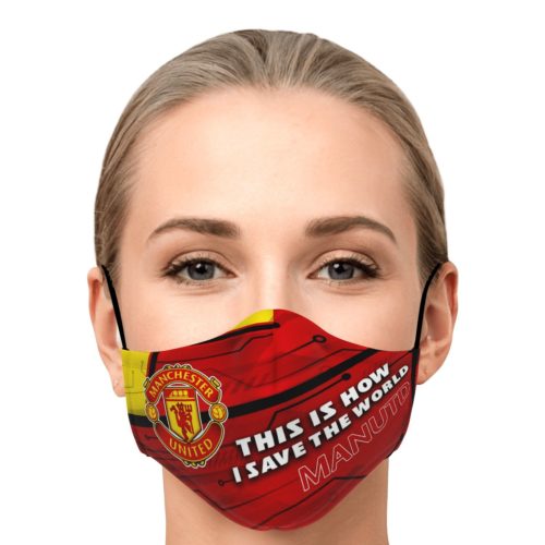 This Is How I Save The World Man Utd Face Mask With PM2.5 Filters