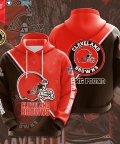 The Cleveland Browns Football Team Full Printed Hoodie