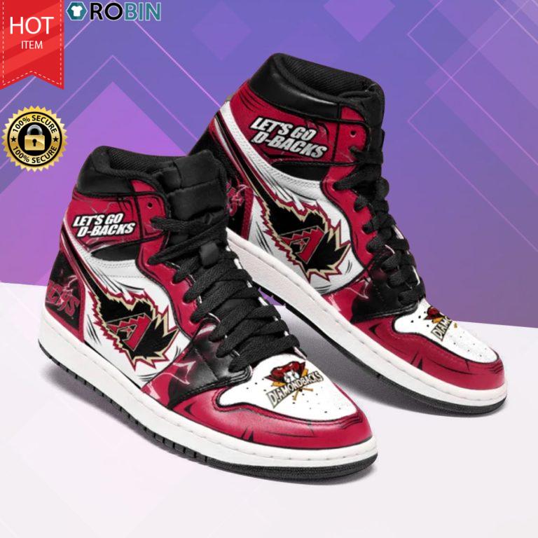 Arizona Diamondbacks Baseball Team Let’s Go D-Backs Sneaker Boots