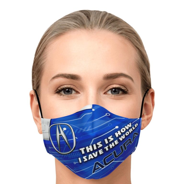 This Is How I Save The World Acura Face Mask With PM2.5 Filters