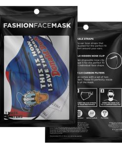 This Is How I Save The World Donald Duck Face Mask With PM2.5 Filters This Is How I Save The World Donald Duck Face Mask With PM2.5 Filters