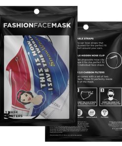 This Is How I Save The World Snow White Face Mask With PM2.5 Filters