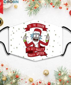 Tis The Season To Get Riggity Riggity Wrecked Face Mask + PM2.5 Filter