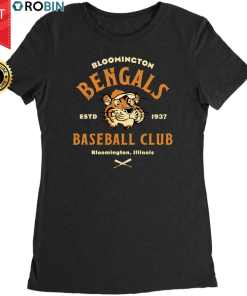 Bloomington Bengals – Vintage Minor League Baseball T Shirt and Hoodie Bloomington Bengals – Vintage Minor League Baseball T Shirt and Hoodie