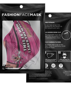 This Is How I Save The World Snagglepuss Face Mask With PM2.5 Filters This Is How I Save The World Snagglepuss Face Mask With PM2.5 Filters
