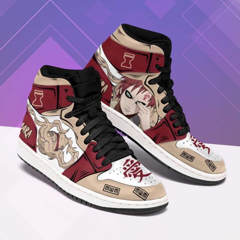 Gaara Shoes – Naruto Mange Jordan Sneaker