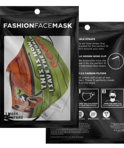 This Is How I Save The World Goofy Face Mask With PM2.5 Filters