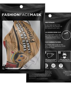This Is How I Save The World Pinocchio Disney Face Mask With PM2.5 Filters