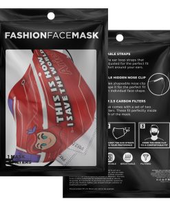 This Is How I Save The World Ariel Disney Face Mask With PM2.5 Filters