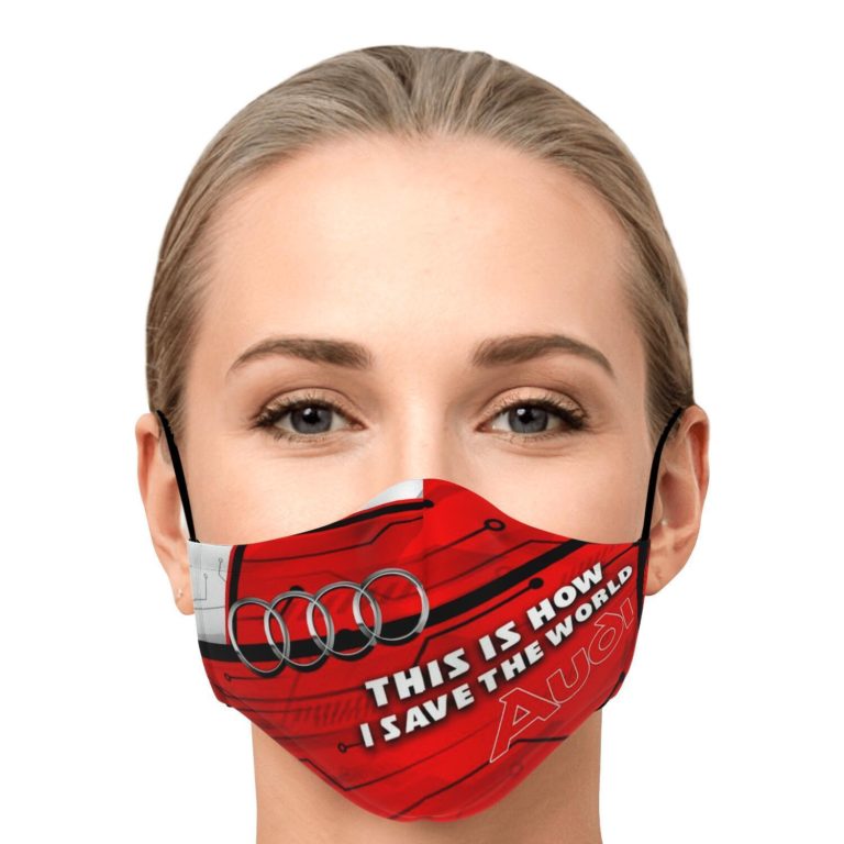 This Is How I Save The World Audi Face Mask With PM2.5 Filters