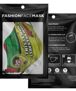 This Is How I Save The World Robin Face Mask With PM2.5 Filters This Is How I Save The World Robin Face Mask With PM2.5 Filters