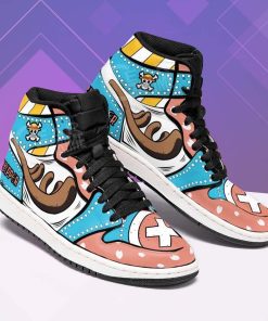 Chopper Horn Shoes One Piece Jordan 1 High Sneaker