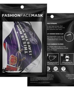 This Is How I Save The World Crown Royal Face Mask With PM2.5 Filters