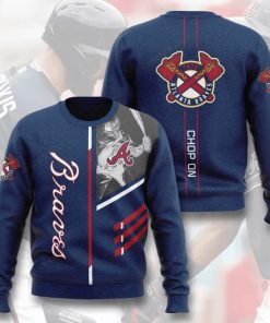 Atlanta Braves Chop On All Over Print Sweater Atlanta Braves Chop On All Over Print Sweater