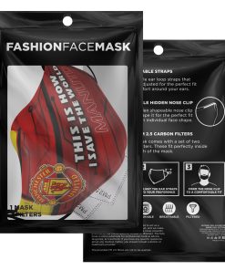 This Is How I Save The World Man Utd Face Mask With PM2.5 Filters This Is How I Save The World Man Utd Face Mask With PM2.5 Filters