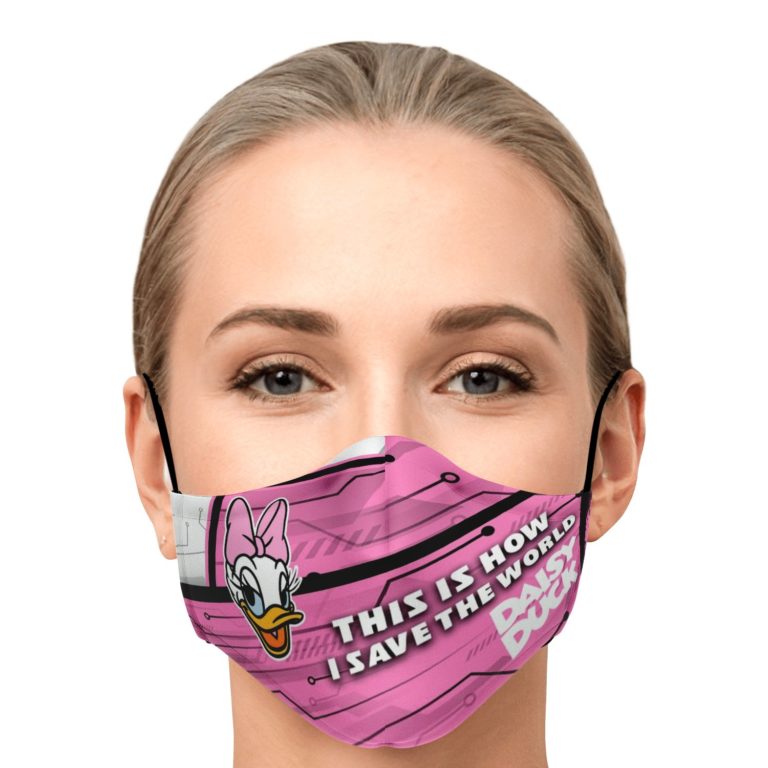 This Is How I Save The World Daisy Duck Face Mask With PM2.5 Filters