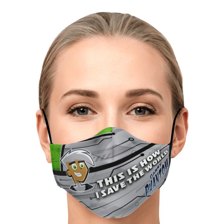 This Is How I Save The World Danny Phantom Face Mask With PM2.5 Filters