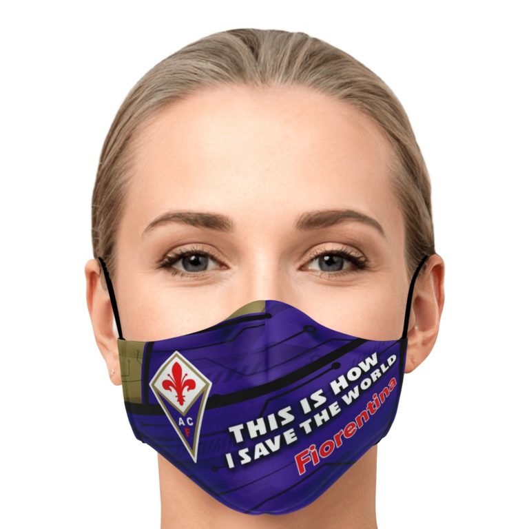 This Is How I Save The World Fiorentina Face Mask With PM2.5 Filters