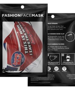 This Is How I Save The World Jersey Mike's Face Mask With PM2.5 Filters This Is How I Save The World Jersey Mike's Face Mask With PM2.5 Filters