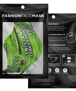 This Is How I Save The World Beast Boy Face Mask With PM2.5 Filters
