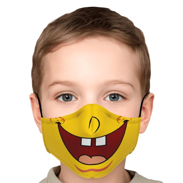 SpongeBob SquarePants Face Mask With PM2.5 Filter