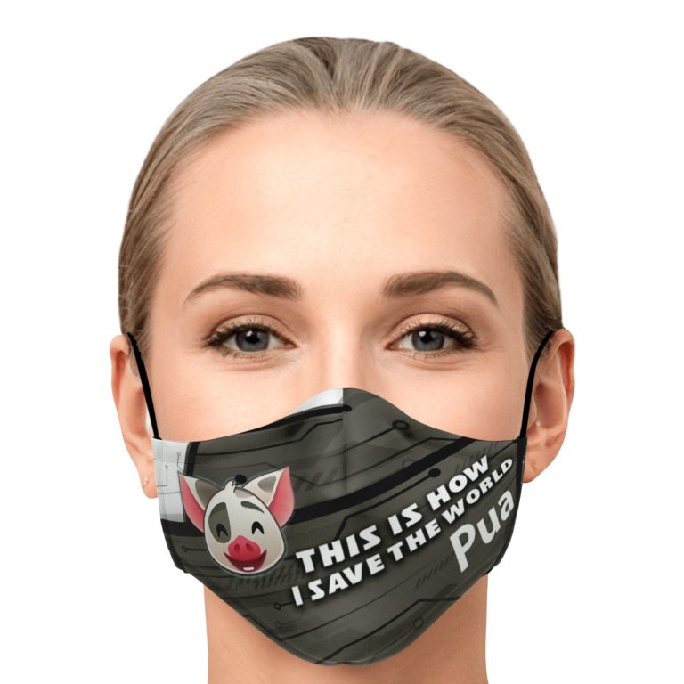 This Is How I Save The World Pua Disney Face Mask With PM2.5 Filters