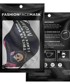 This Is How I Save The World Mulan Disney Face Mask With PM2.5 Filters