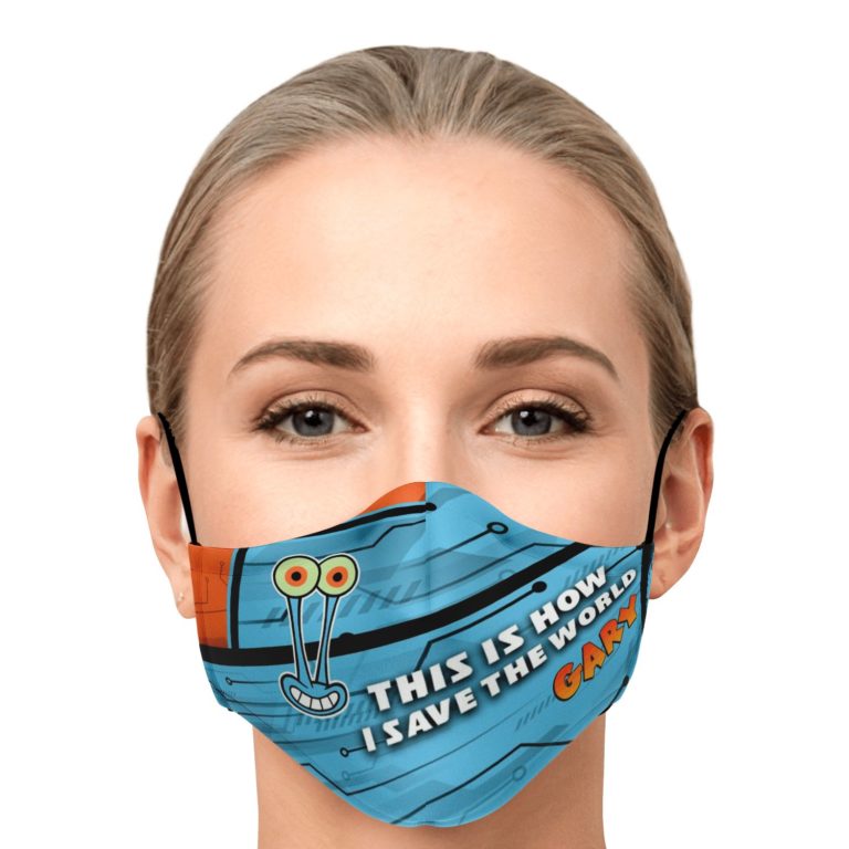 This Is How I Save The World Gary Face Mask With PM2.5 Filters