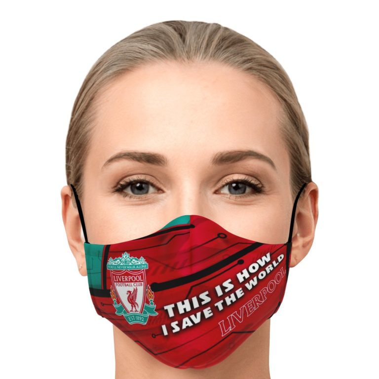 This Is How I Save The World Liverpool Face Mask With PM2.5 Filters