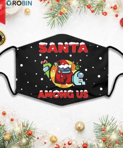 Santa Among Us Video Game Face Mask + PM2.5 Filter Santa Among Us Video Game Face Mask + PM2.5 Filter