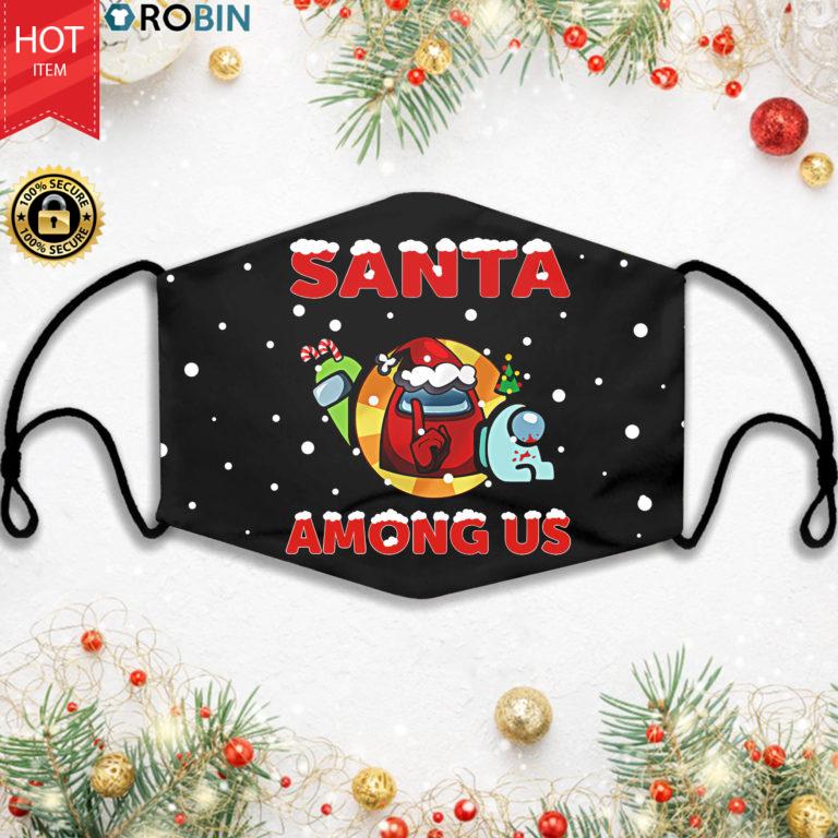 Santa Among Us Video Game Face Mask + PM2.5 Filter