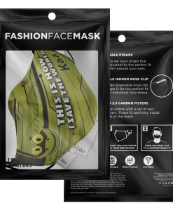 This Is How I Save The World Kaa Disney Face Mask With PM2.5 Filters