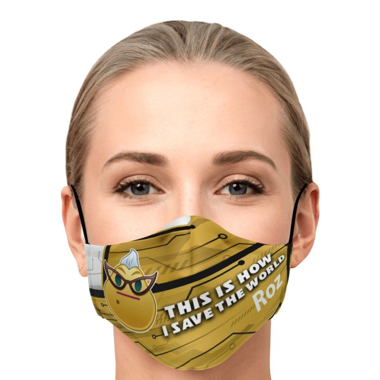 This Is How I Save The World Roz Disney Face Mask With PM2.5 Filters