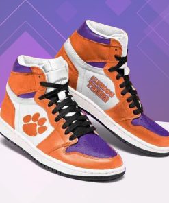 Clemson Tigers Football Sneaker Boots – Jordan 1 High