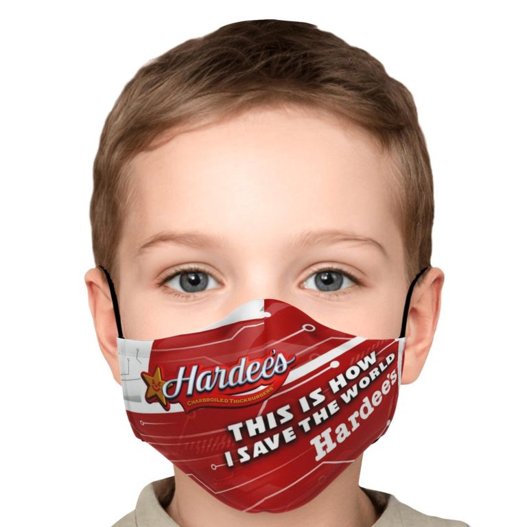 This Is How I Save The World Hardees Face Mask With PM2.5 Filters
