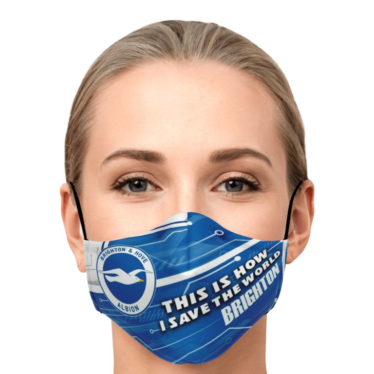 This Is How I Save The World Brighton Face Mask With PM2.5 Filters