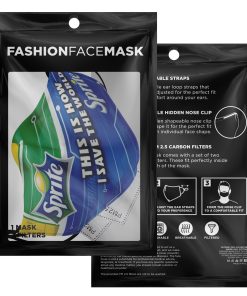 This Is How I Save The World Sprite Face Mask With PM2.5 Filters This Is How I Save The World Sprite Face Mask With PM2.5 Filters