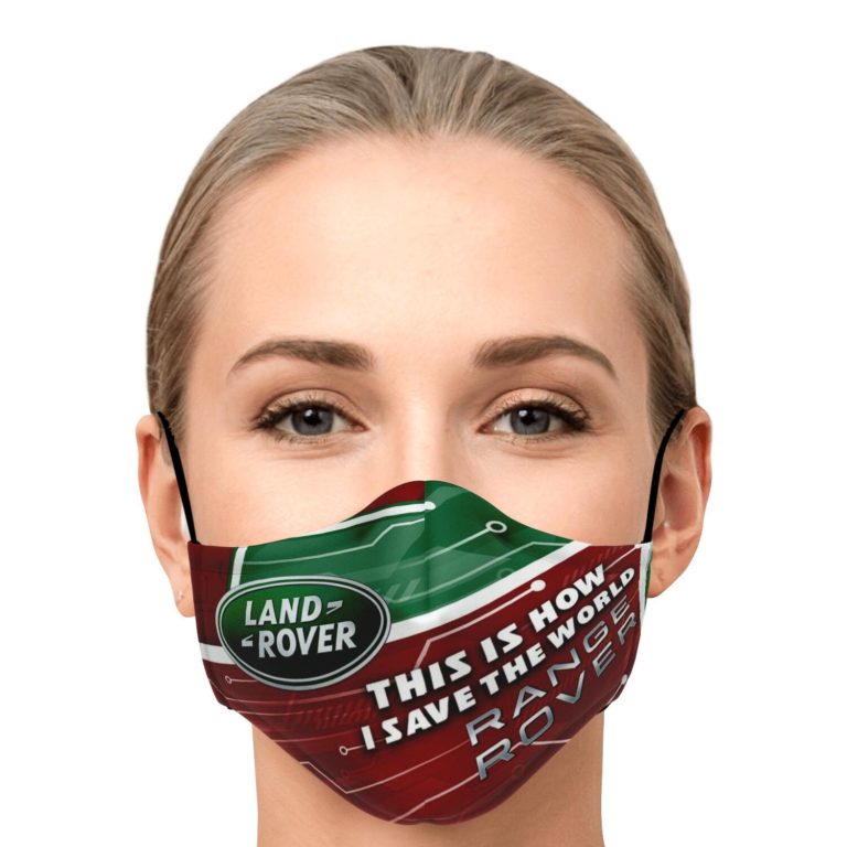 This Is How I Save The World Land Rover Face Mask With PM2.5 Filters