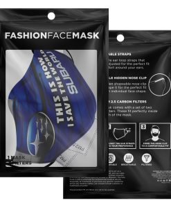This Is How I Save The World Subaru Face Mask With PM2.5 Filters