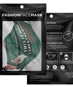 This Is How I Save The World Bashful Face Mask With PM2.5 Filters