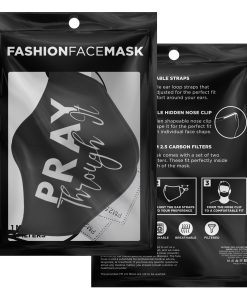 Pray Through It Face Mask With PM2.5 Filter Pray Through It Face Mask With PM2.5 Filter