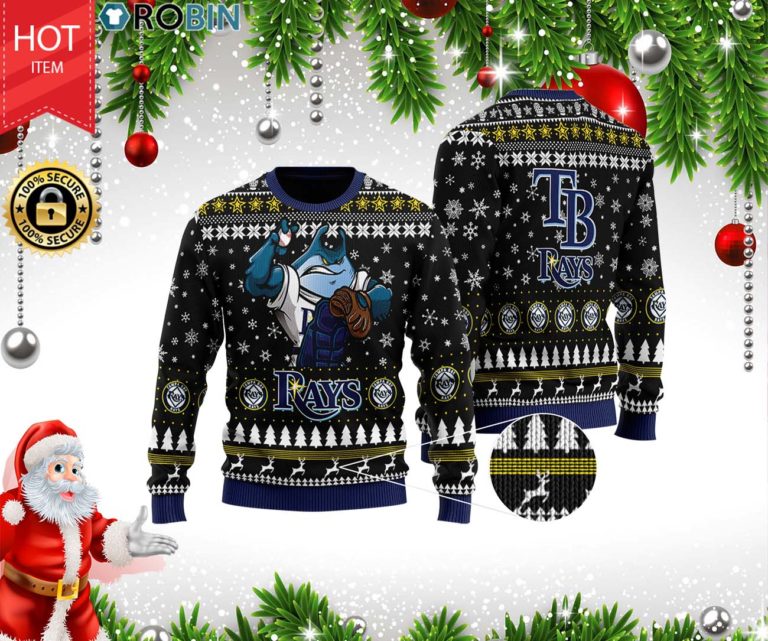 Tampa Bay Rays 3D Printed Christmas Woollen Sweater