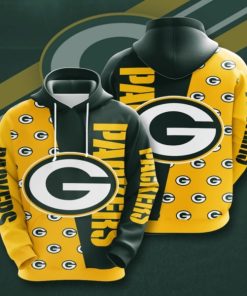 Green Bay Packers Full Printed Hoodie