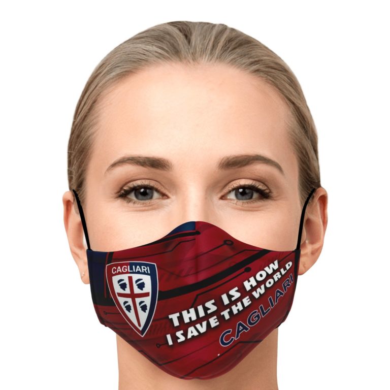 This Is How I Save The World Cagliari Face Mask With PM2.5 Filters
