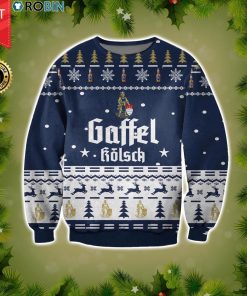 Gaffel Kolsch Beer Full Print Christmas Wool Sweater Gaffel Kolsch Beer Full Print Christmas Wool Sweater