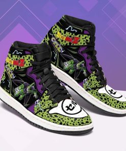 Cell Dragon Ball Z Shoes – Jordan 1 High Sneaker