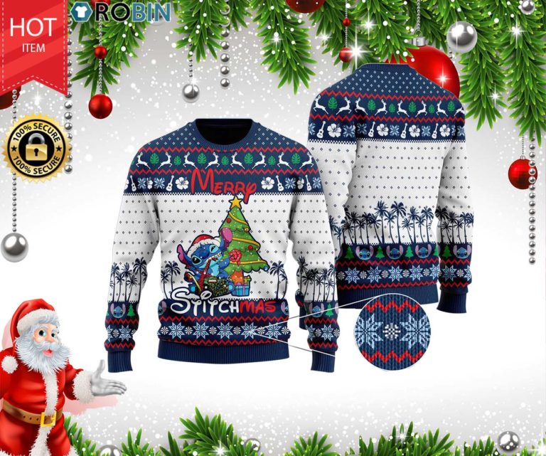 Merry Stitchmas Woolen Christmas Sweater