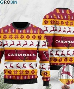 The Arizona Cardinals Football Team Christmas Ugly Sweater The Arizona Cardinals Football Team Christmas Ugly Sweater