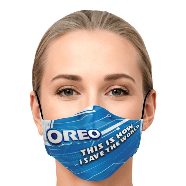 This Is How I Save The World Oreos Face Mask With PM2.5 Filters